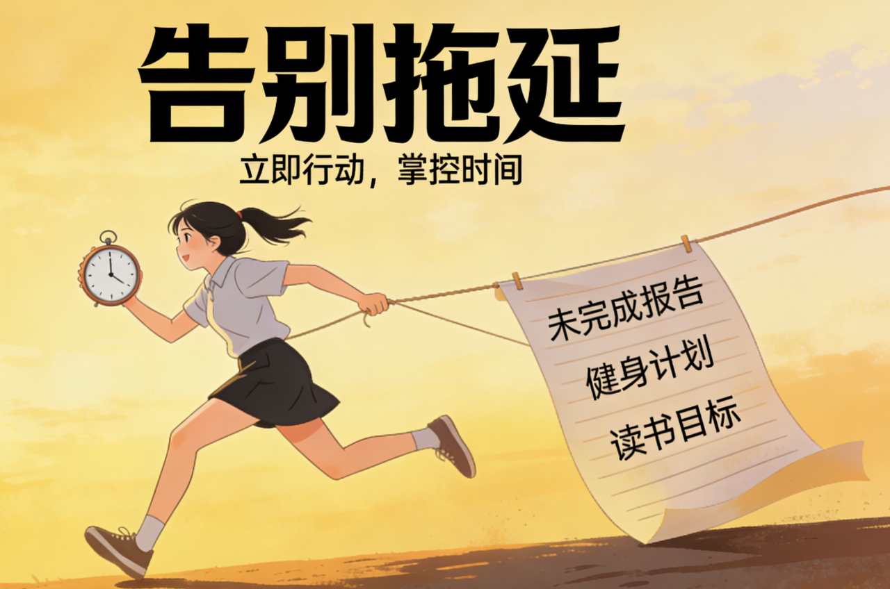 如何应对拖延心理？