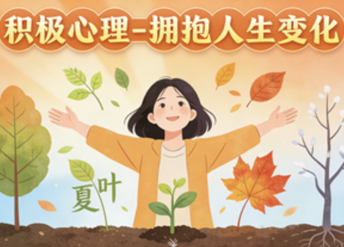 【积极心理】拥抱人生的变化